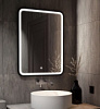 ЗЕРКАЛО НАСТЕННОЕ 50*60СМ LED ПОДСВЕТКА СЕНСОРНОЕ  ПРЯМОУГ 