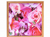 КАРТИНА 5D 40*40 ЦВЕТЫ/РОЗОВЫЕ РОЗЫ