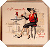 КАРТИНА КАФЕ МАРГАРИТА 33*34