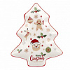 БЛЮДО 21,5*17,5СМ MAGIC OF CHRISTMAS ЕЛОЧКА