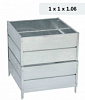 КОМПОСТЕР 1*1*1,06М ОЦИНКОВАННЫЙ