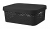 КОРЗИНКА УНИВЕРСАЛЬНАЯ 10Л BLACK 360*275*139ММ С/КР