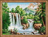 КАРТИНА ВОДОПАД 60*80