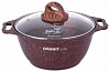 КАСТРЮЛЯ 2,0Л АП СТЕКЛ КРЫШКА GRANIT ULTRA