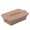 ФОРМА ДЛЯ ВЫПЕЧКИ 20*11*7СМ С КРЫШКОЙ ПРЯМОУГ SILICONE
