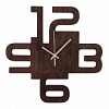 ЧАСЫ НАСТЕННЫЕ 38*38СМ МДФ WOOD РУБИН