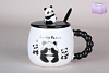 КРУЖКА 400МЛ С КРЫШКОЙ И ЛОЖКОЙ PANDA